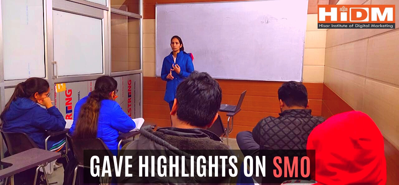 Seminar on social media marketing