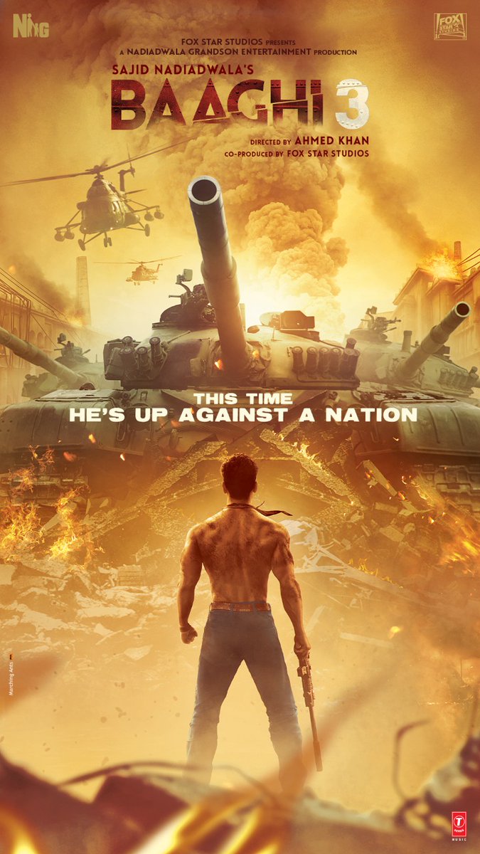 Baaghi 3 poster