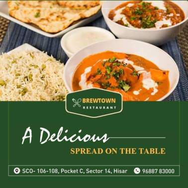 Brewtown Reataurant Hisar