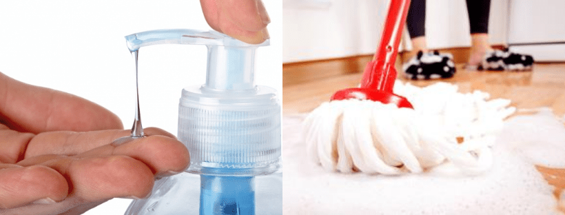 Disinfectant vs Sanitizer
