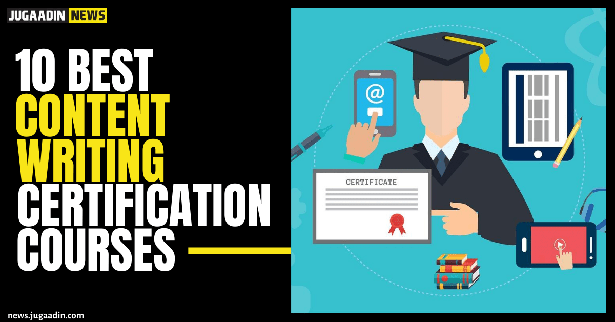 content writing course certification