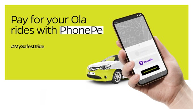 ola with phonePe