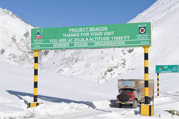 BRO open Zoji la pass