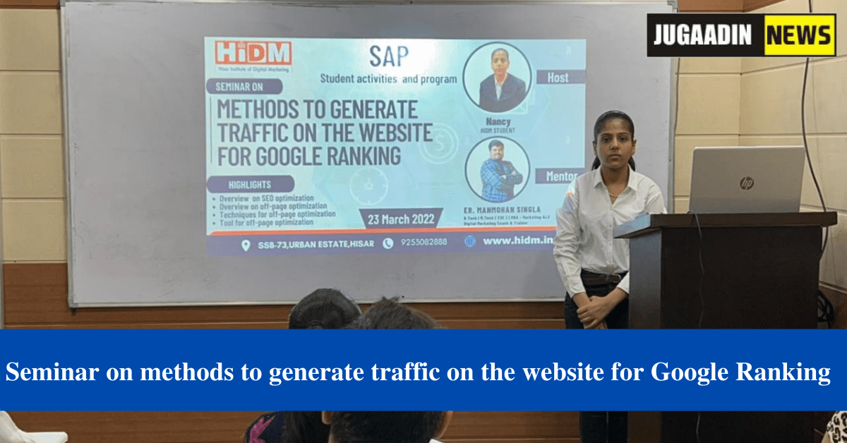 Methods to generate traffic on the website for Google Ranking