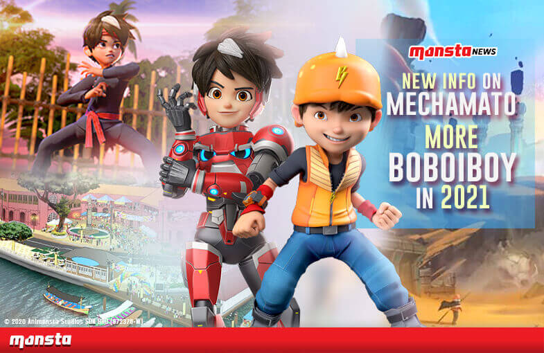 Boboiboy movie 2 is a movie and sequel of boboiboy: Monsta Surprises Fans With New Mechamato Info More Boboiboy Next Year Monsta News