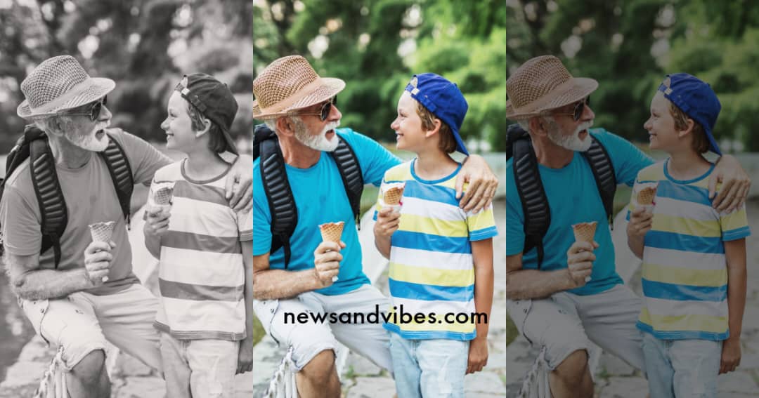 A grandfather's last wish before death