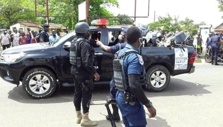 Thieves Flee into Bush After Crashing Getaway Car in Ajumako Robbery Attempt