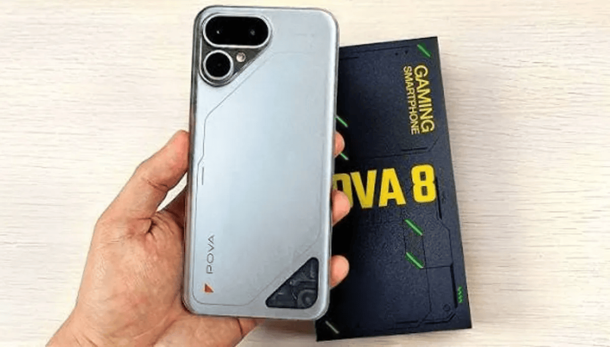TECNO POVA 8 Pro 5G: 144Hz AMOLED डिस्प्ले, 6500mAh बैटरी और दमदार प्रोसेसर के साथ आज होगा बड़ा लॉन्च