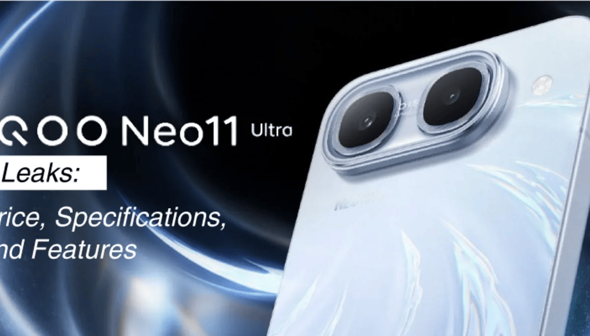 iQOO Neo 11 Ultra: 9100mAh बैटरी और Dimensity 9500M की ताकत, आज लॉन्च हुआ धांसू 5G फोन