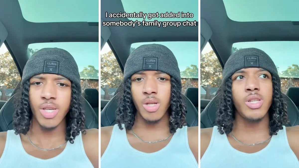 Man gets added to random family’s group chat by mistake. Then accidentally instigates drama