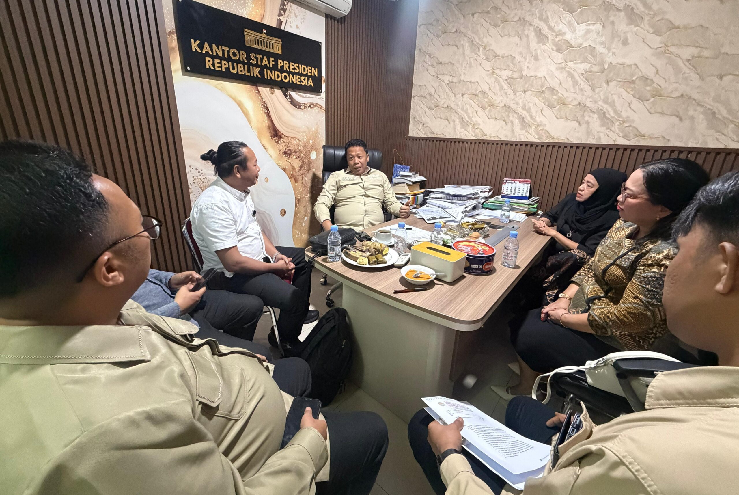 Ketua DPP ETH Kaltim, Andi Ansong, melakukan kunjungan ke Kantor Staf Presiden Republik Indonesia, Selasa (1/9/2026).