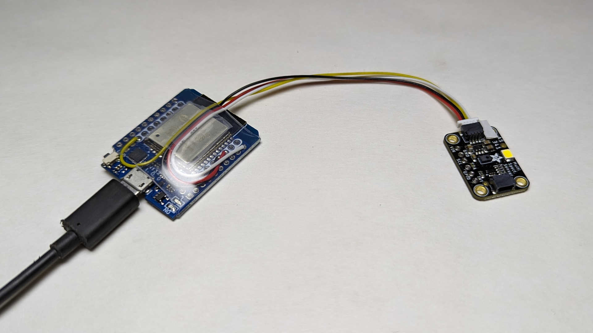 New Project: AS7341 Interactive Web UI – New Screwdriver
