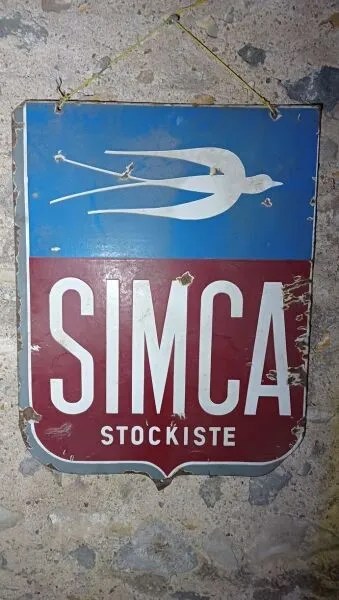 Plaque Simca-