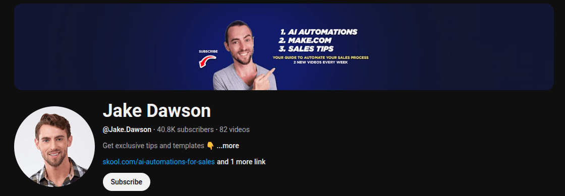 Jake Dawson, one of the best tech influencers who focuses on simplifying complex topics on AI-driven tools, automation, and career guidance in technology.