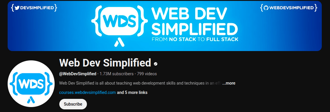 Kyle Cook is one of the best tech influencers on social media, with his YouTube channel Web Dev Simplified.