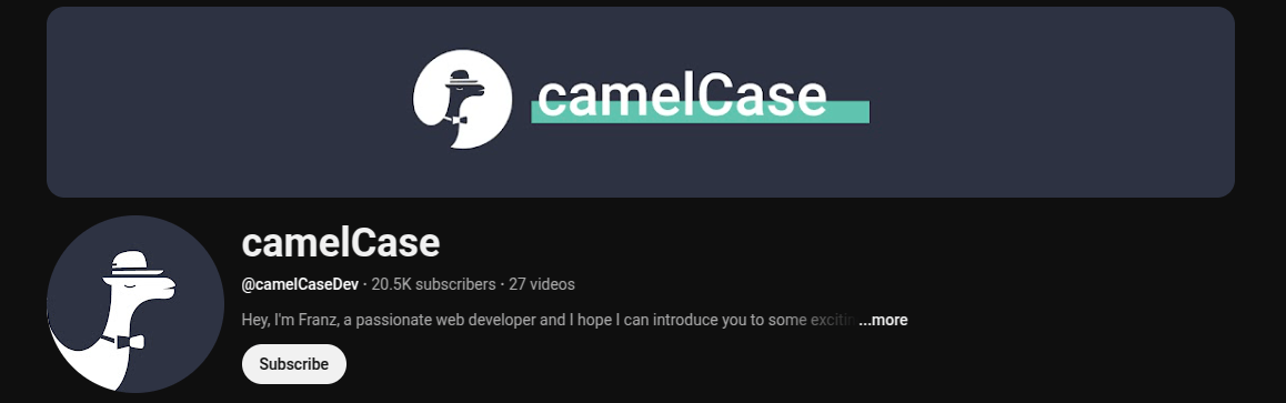 This channel is owned by Franz, a very talented tech influencer and tutor who will introduce you to some exciting topics about web programming. This channel emphasises web development, programming, frontend & backend topics, and insightful tutorial videos.