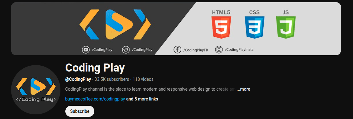 This is one of the best tech influencers and tutorial channels to learn modern, responsive web design to create amazing websites and elements.
