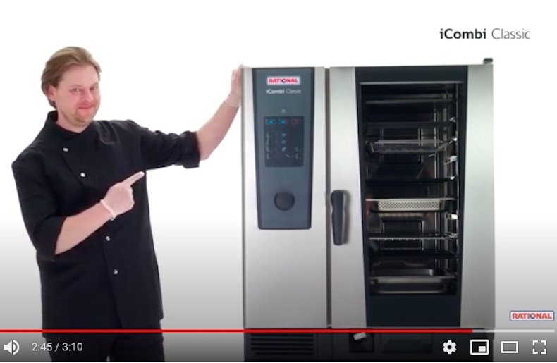 iCOMBI CLASSIC – Il nuovo forno a vapore combinato Rational
