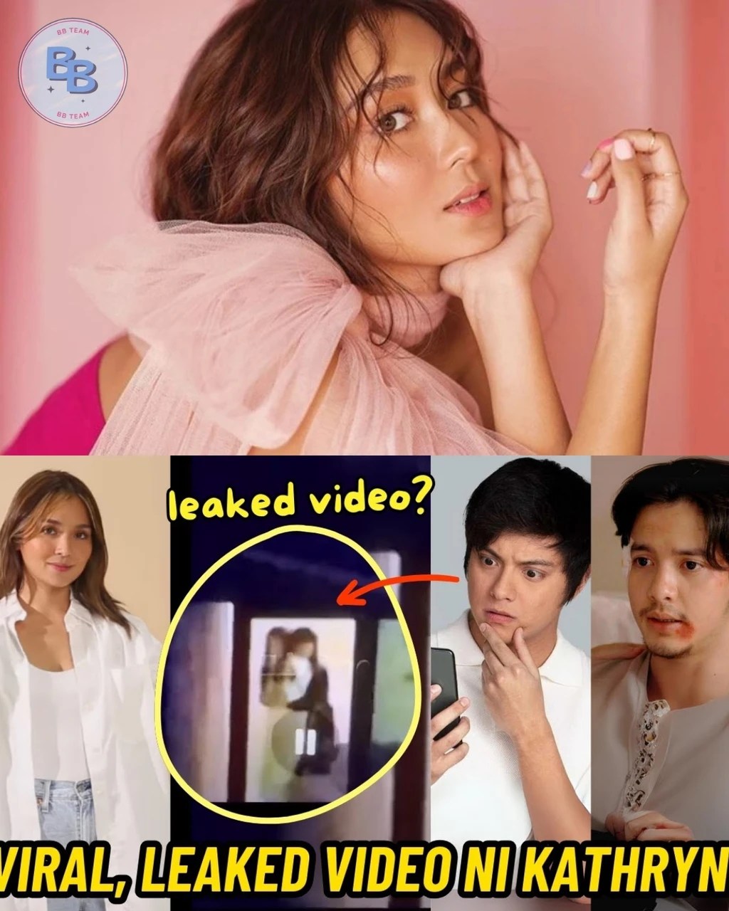 Kathryn, leaked video na may kayakap! sino kaya si boy? ang lihim na