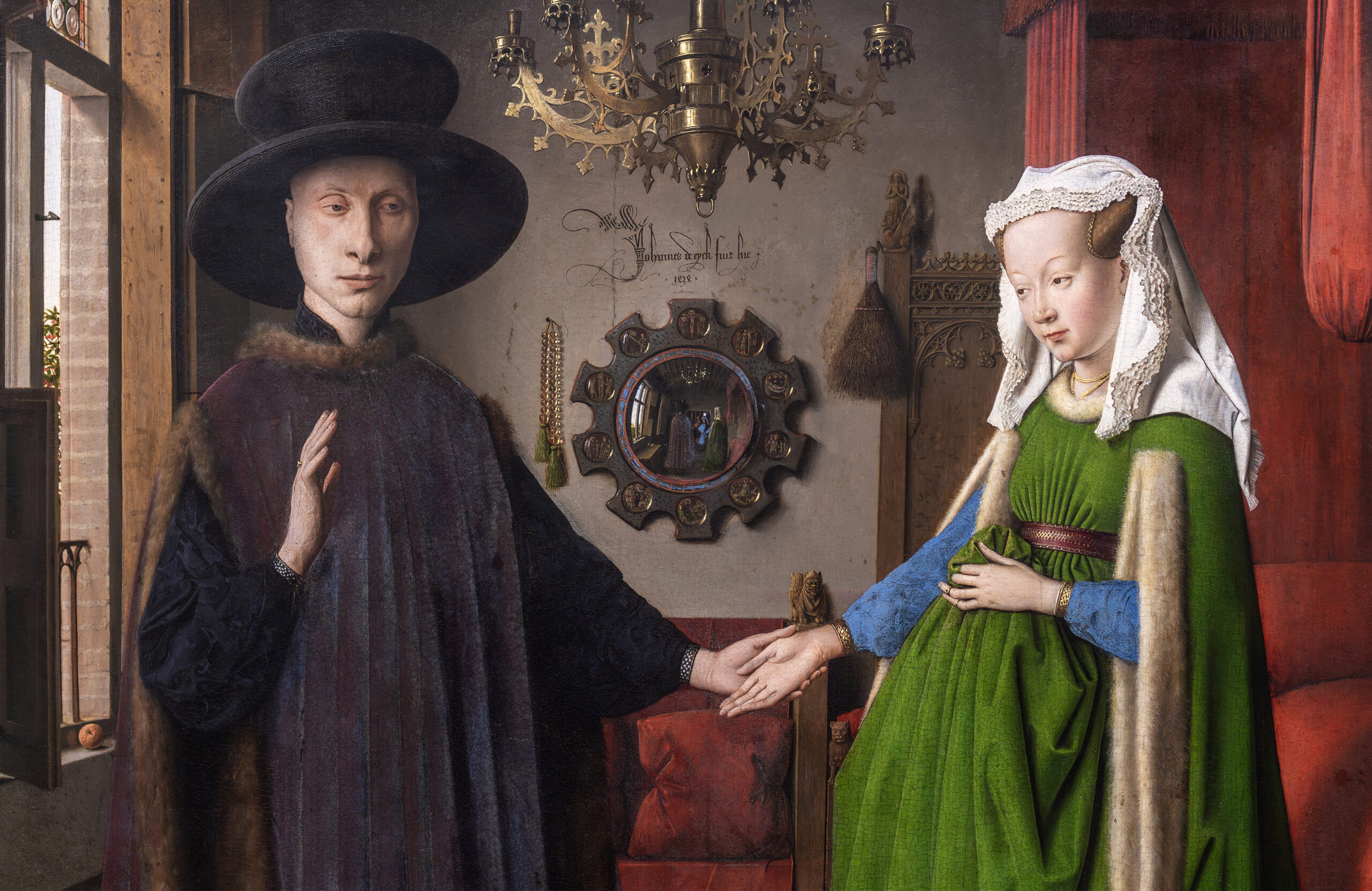 The Arnolfini Portrait by Jan van Eyck