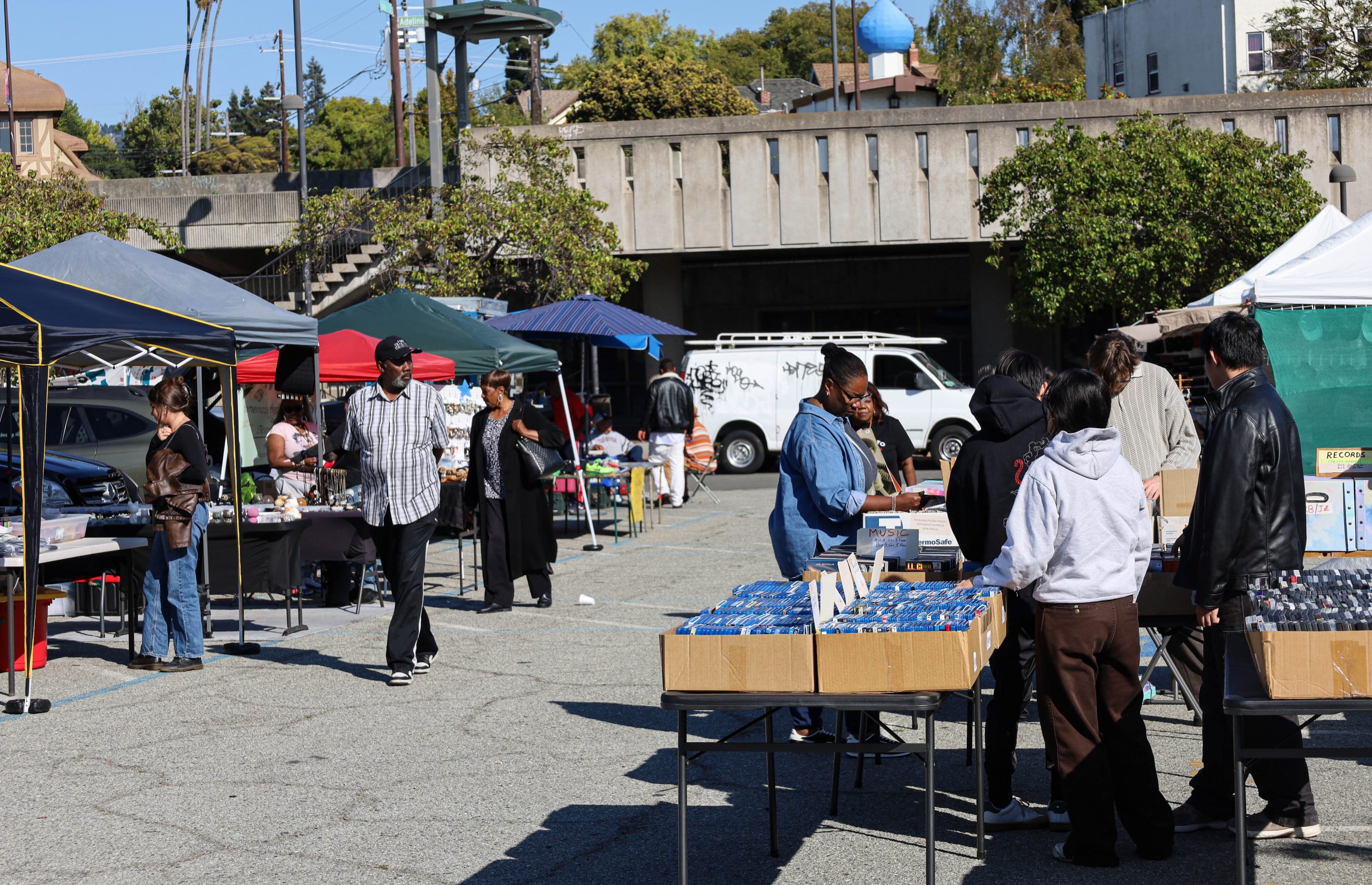 The Berkeley Flea Market is officially back  and legal again