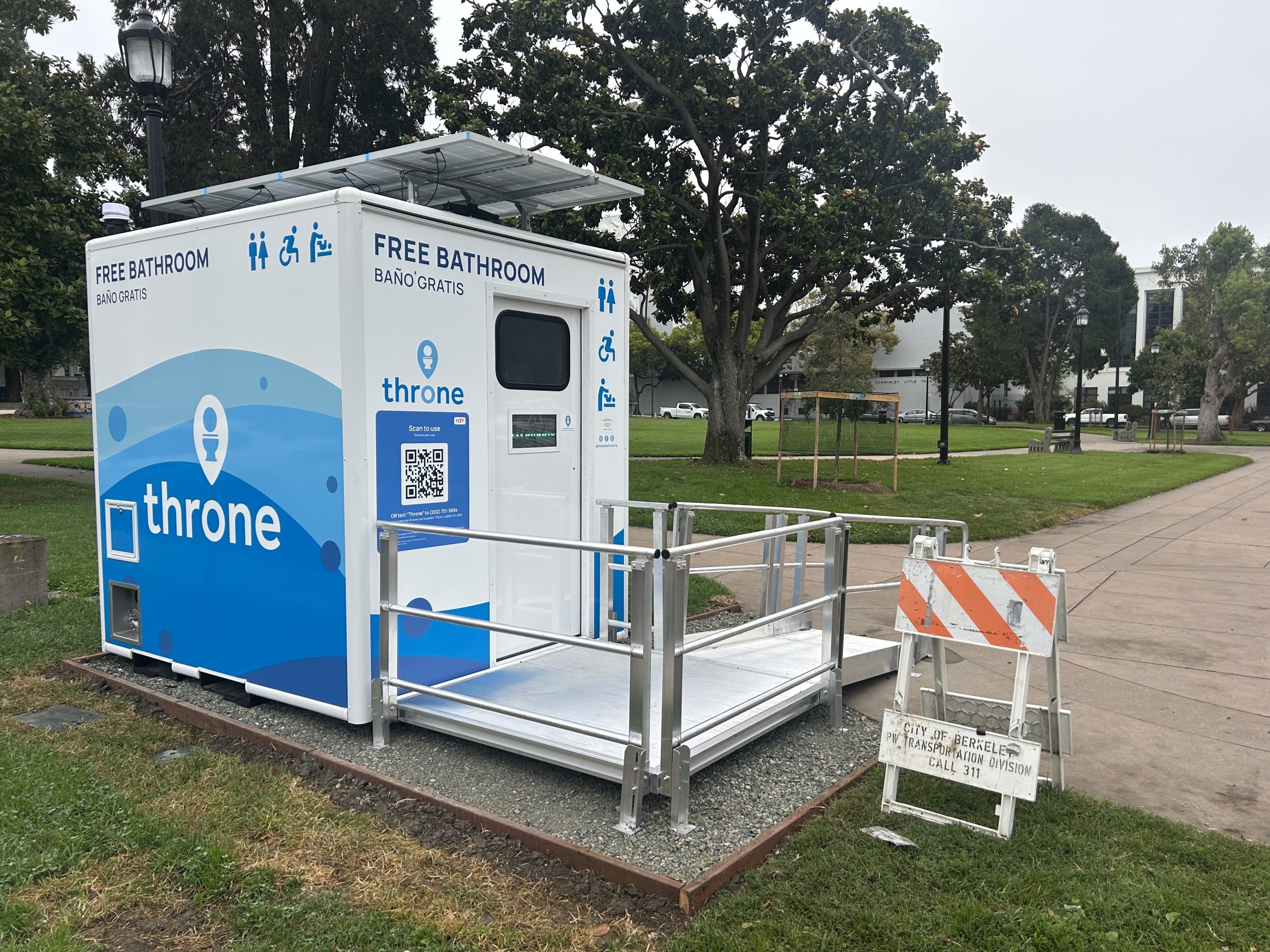 New bathrooms opening in 5 Berkeley parks, but plans for 4 others are put on ice