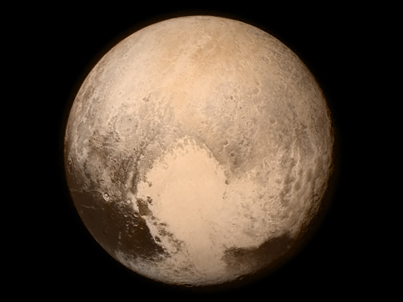 Image of Pluto from NASA’s New Horizons flyby in July 2015