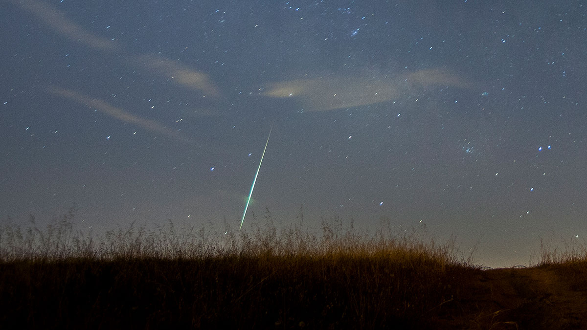 A bolide in the sky