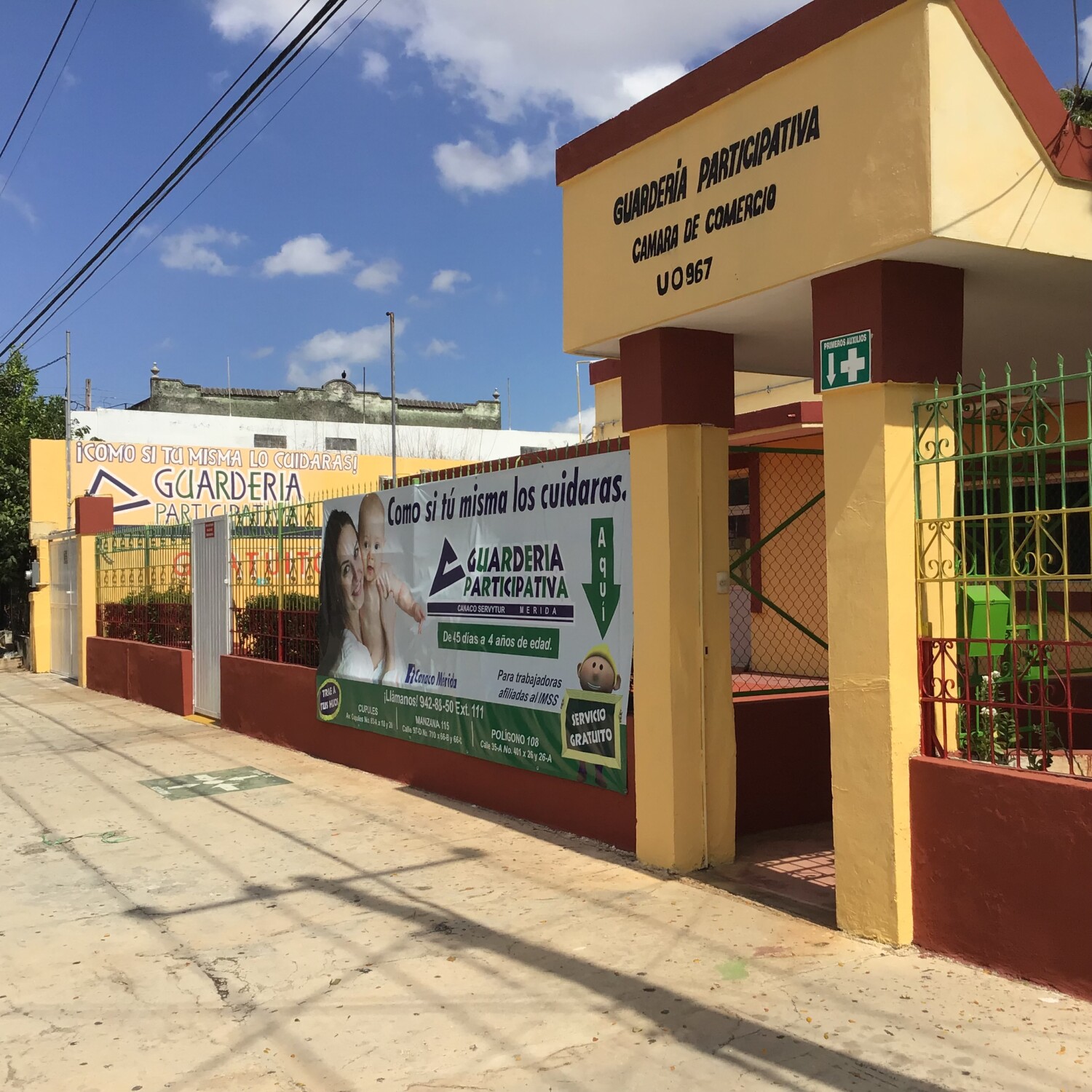 Guardería CANACO-SERVYTUR en Av. Cupules