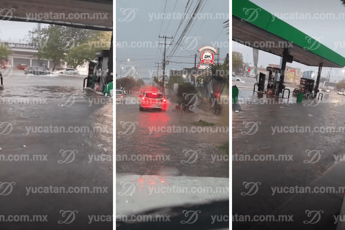 Heavy rains affect northern Mérida with historic records