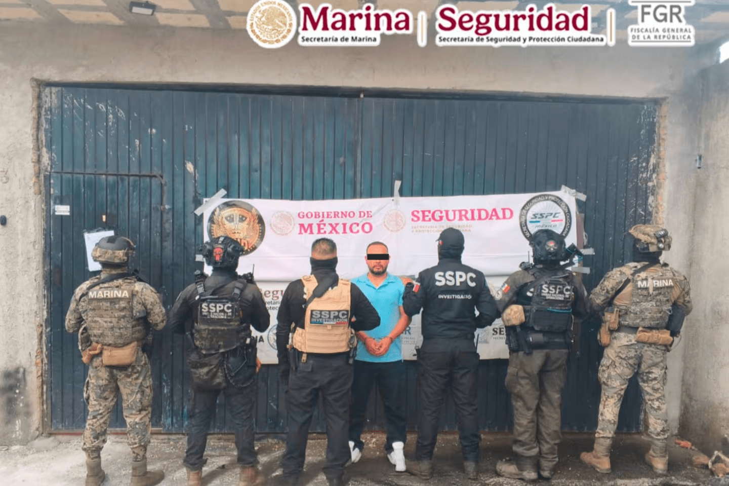 Detienen a José Guadalupe Ahumada Villegas "M4", ligado al CJNG y "El Jardinero"
