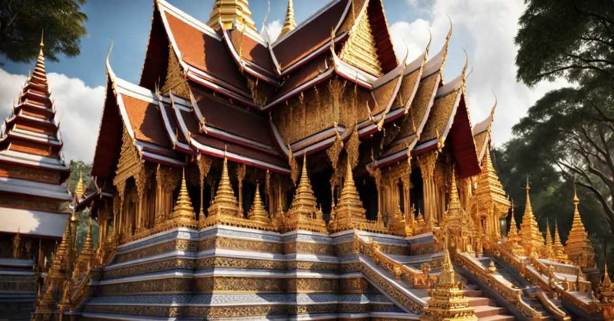 Thailand Travel Guide A photo of the Grand Palace and Wat Pho.