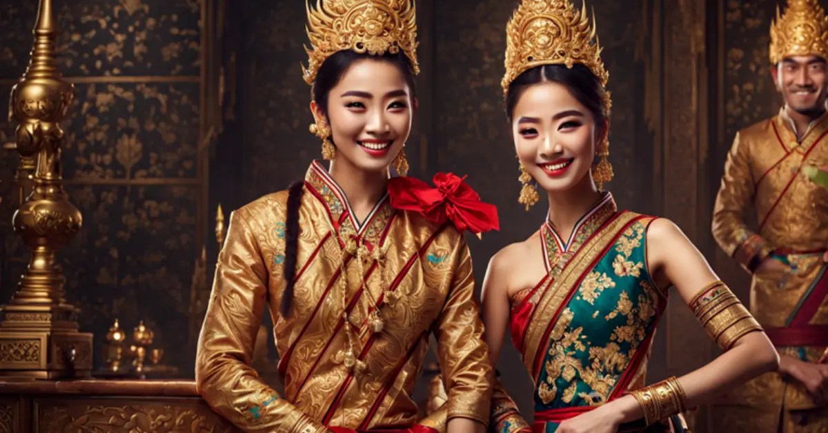 Thai Travel Guide A Thai ladies during a traditional festival