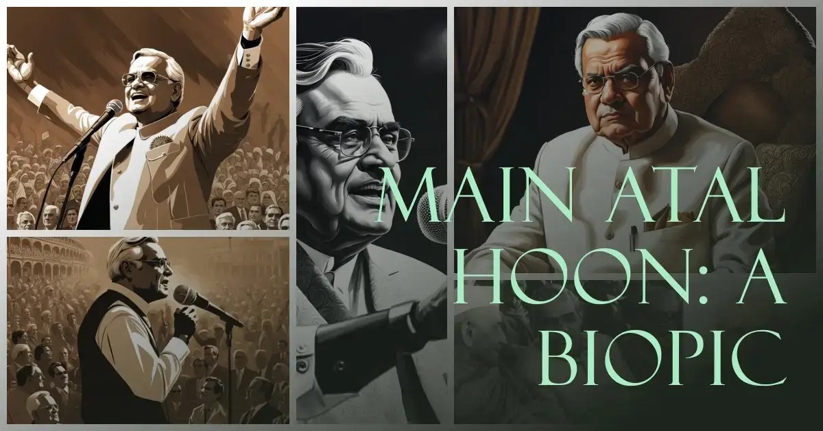 Atal Bihari Vajpayee addressing public, Indian Prime Minister, leadership, Main Atal Hoon movie