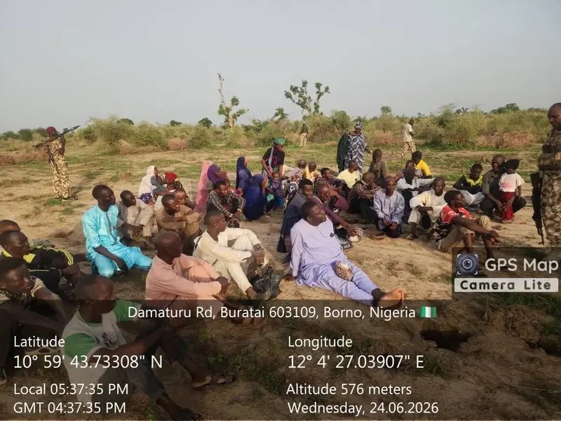 You are currently viewing Troops rescue 53 hostages, recover eight vehicles in Borno operation