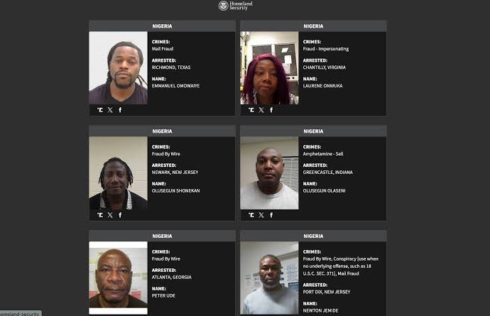 You are currently viewing US names 24 Nigerians in fresh immigration crackdown
