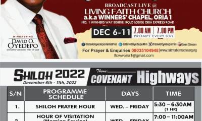 Shiloh 2022 : See All Shiloh 2022 Viewing Centres Here