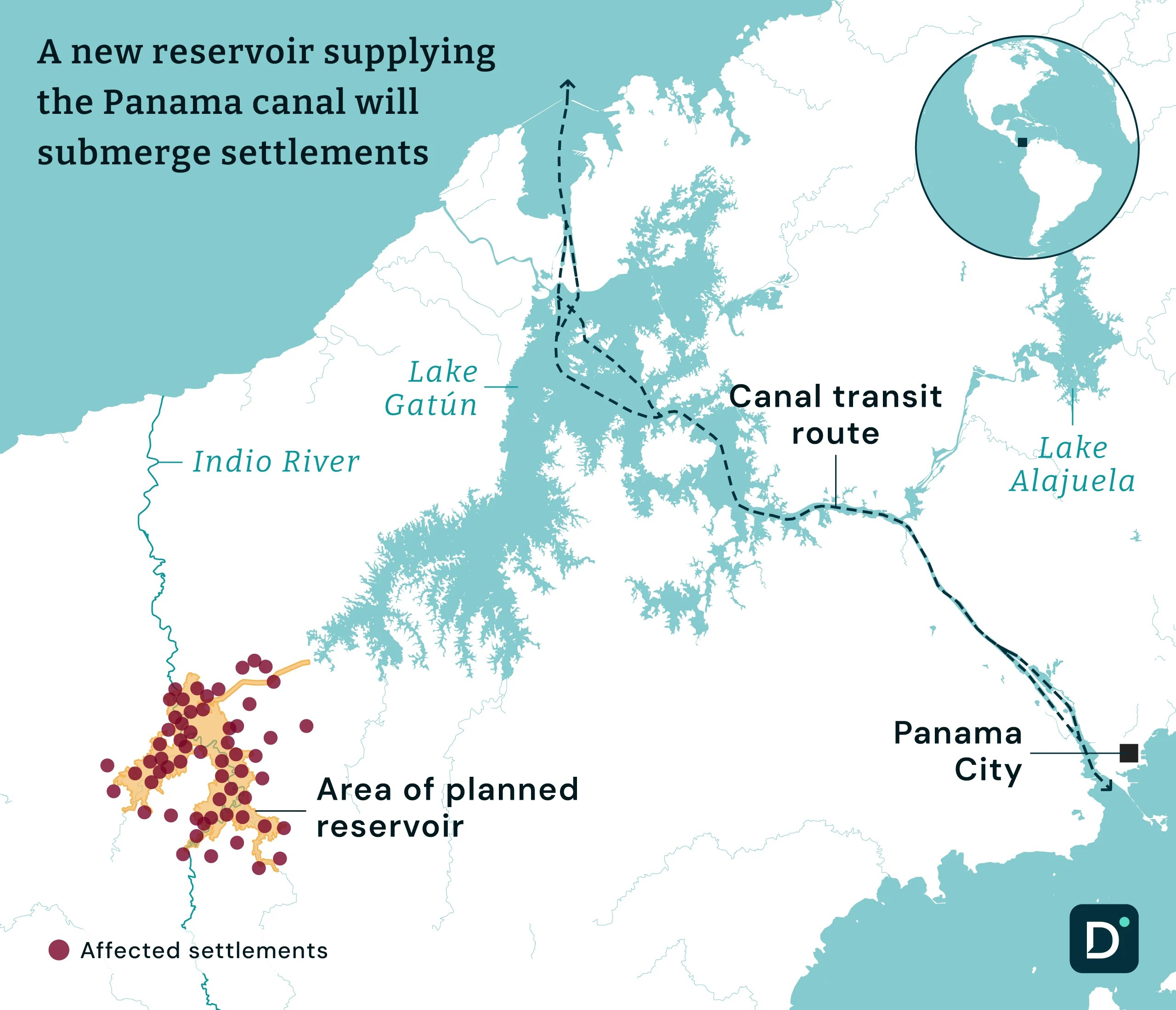 A Renewed US Desire For The Panama Canal Is Due To Climate Change Panama Canal Expansion Project Map.webp