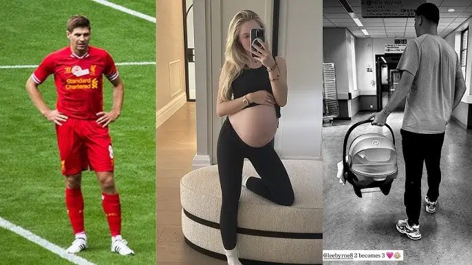 Steven Gerrard has become a grandfather after his daughter Lilly gave birth to her first child.