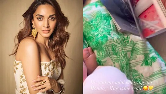 Kiara Advani gives fans a glimpse of daughter Saraayah, embracing her new jouney as a mother.
