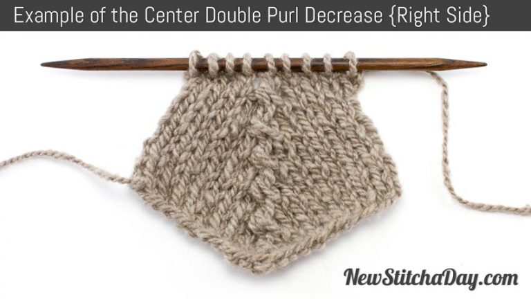 Central Double Decrease Cdd Or S2kp Knit Purl Hunter - Amazing 8K Gradient Backgrounds | Free Download