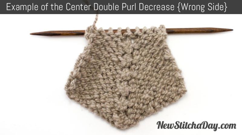 Central Double Decrease Cdd Or S2kp Knit Purl Hunter - Classic 4K Dark Textures | Free Download
