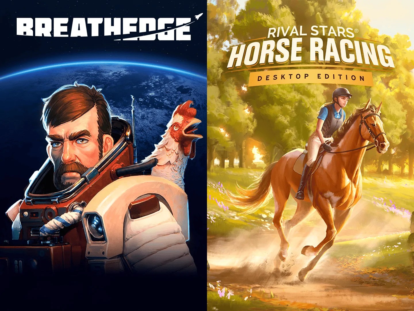 Breathedge e Rival Stars Horse Racing