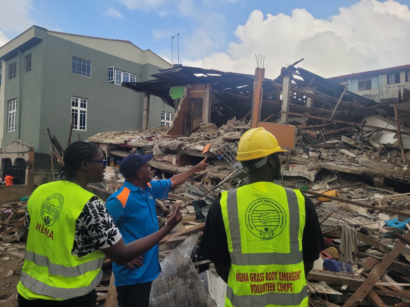 Two dead, 20 rescued in Lagos building collapse – NEMA