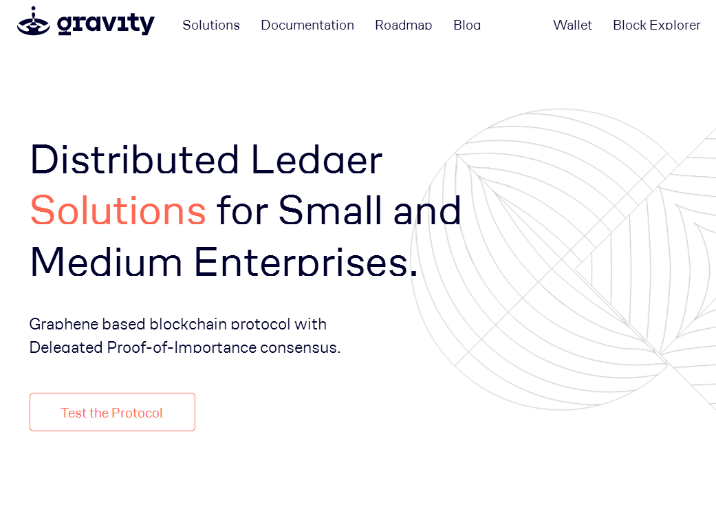 區塊鏈研發公司 Gravity Solutions 為中小企制訂協議和推出公用測試網
