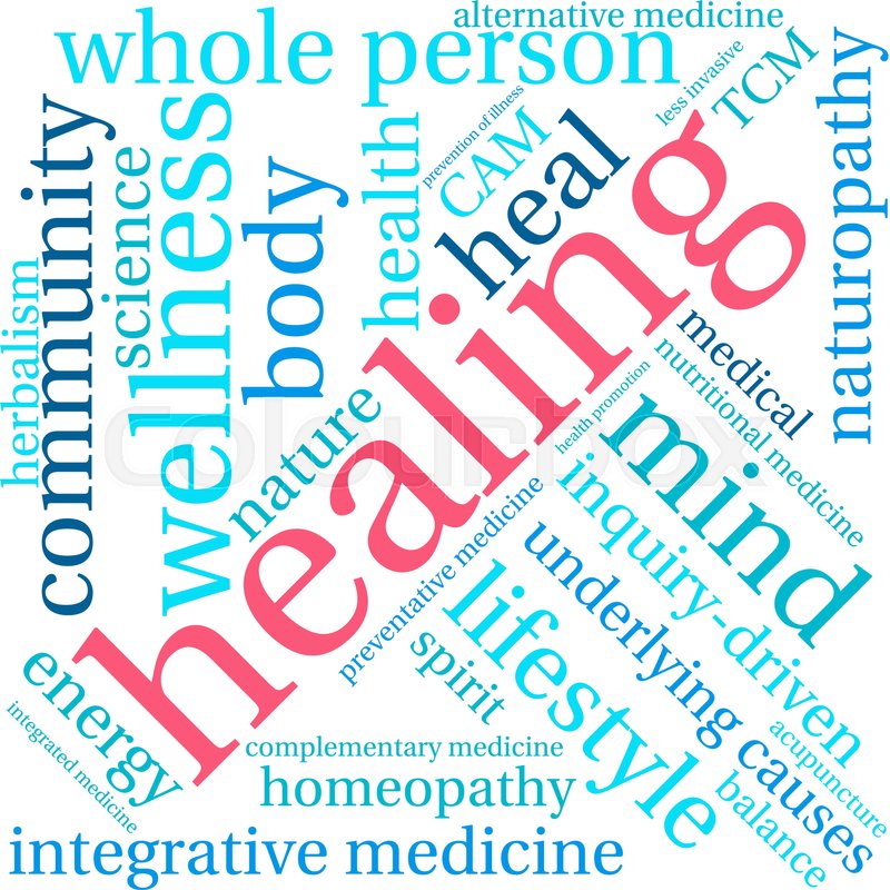 Healing Word Cloud