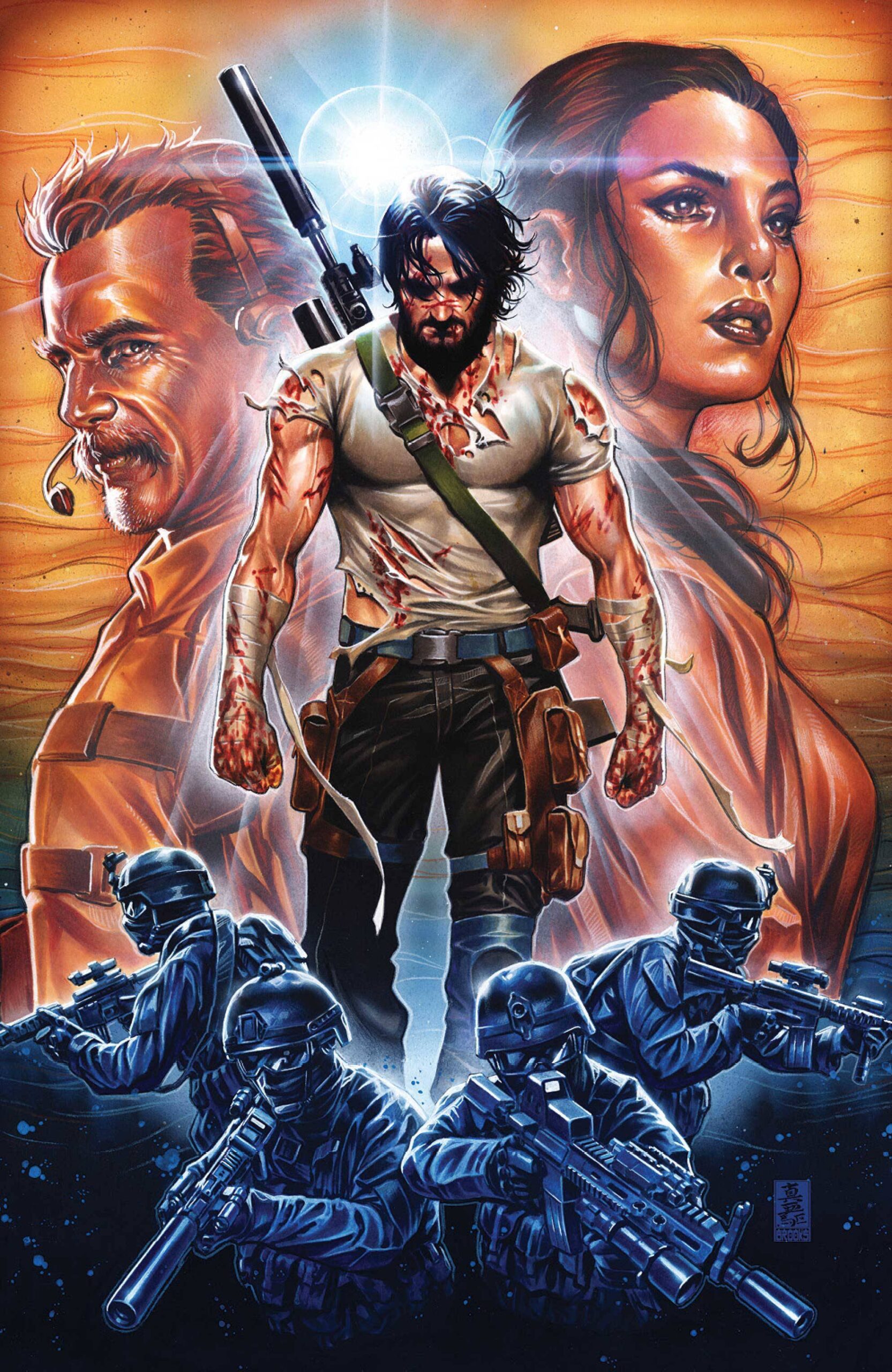 BRZRKR #1 1:25 variant cover by Bermejo – New Wave Comics