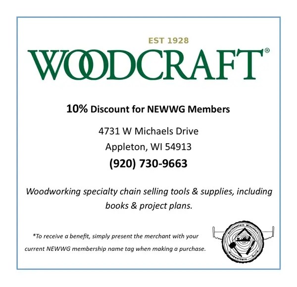 Member Discount Flyer Woodcraft Members Discount Flyer