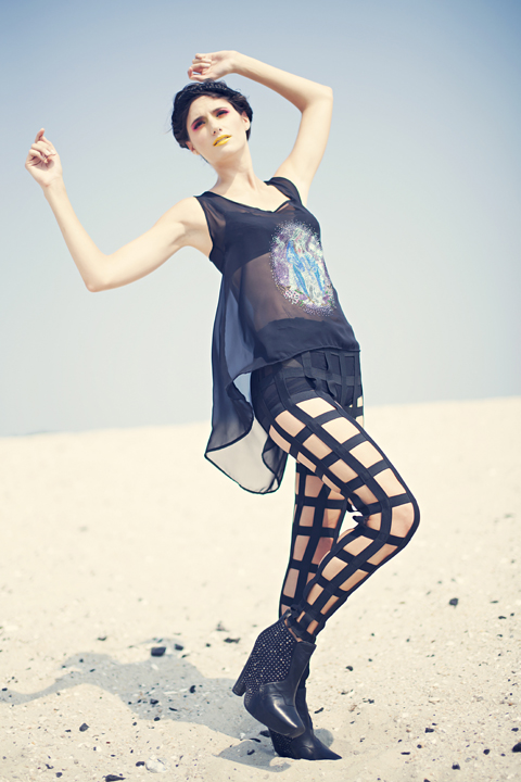 Blessed Virgin Mary Fishtail Top