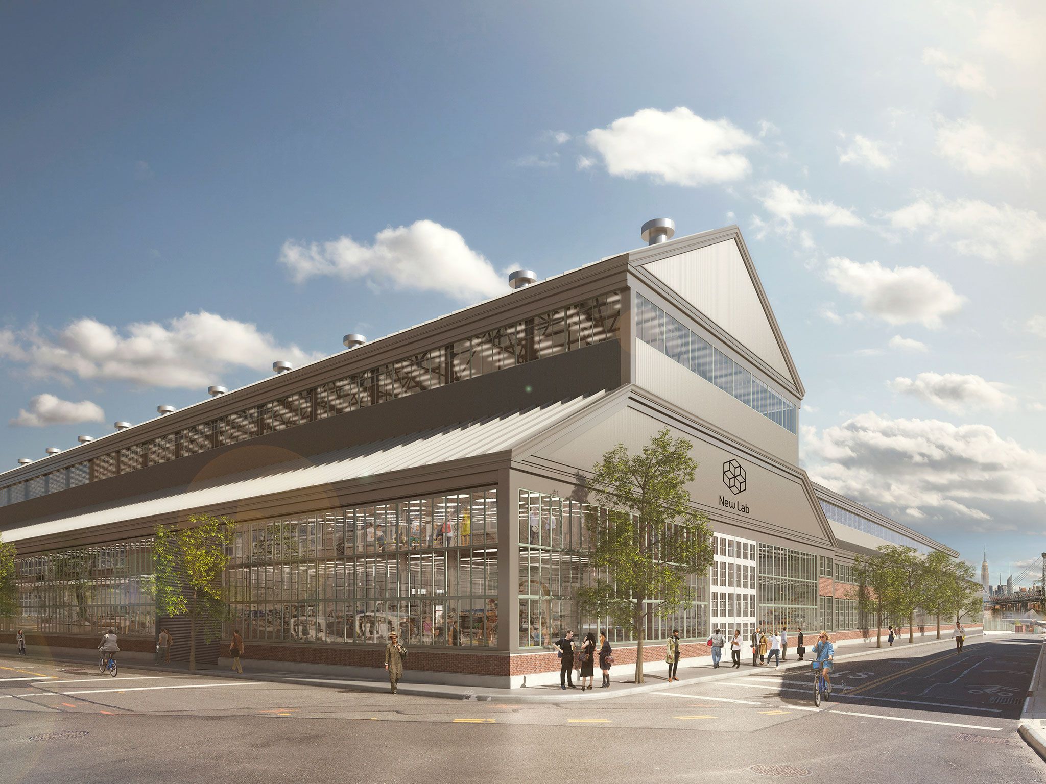 The building currently proposed by the state police is billed as. 50 000 Square Foot New Lab Office Building To Open This Summer At Brooklyn Navy Yard New York Yimby